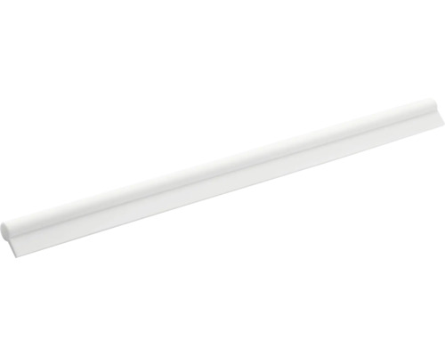 Weiße Sockelleiste