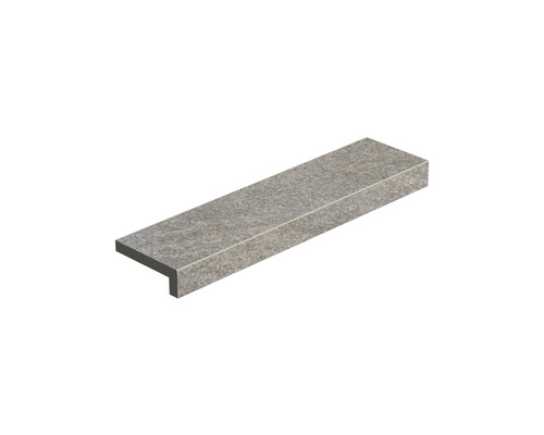 FLAIRSTONE Poolumrandung Beckenrandstein Luserna Doree Platte grau 60 cm x 15 cm x 5 cm