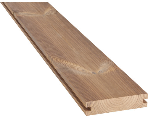 Holz Terrassendiele Thermokiefer 26x117x3000 mm