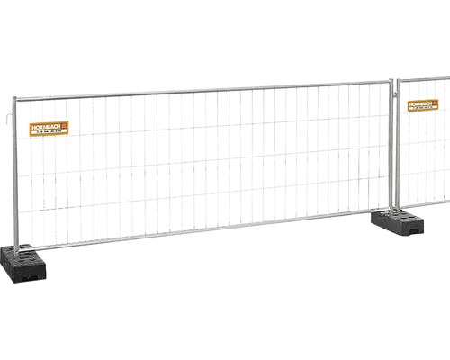 Mobilzaun EKRO PRO Business 350/120 Bauzaun mit Betonfüßen