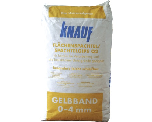Flächenspachtel Gelbband Knauf 25 kg