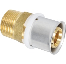 Pressfitting mit Außengewinde