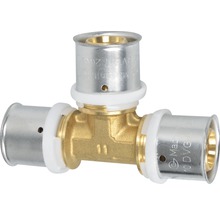 Pressfitting T-Stück aus Messing für Sanitär und Heizung