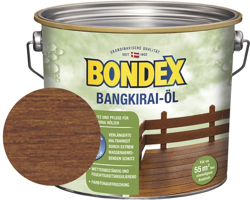 Holzöl Bondex Bangkirai-Öl 2,5 l