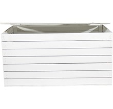 Aufbewahrungsbox Vintage Möbel 24 800 x 500 x 400 mm weiß