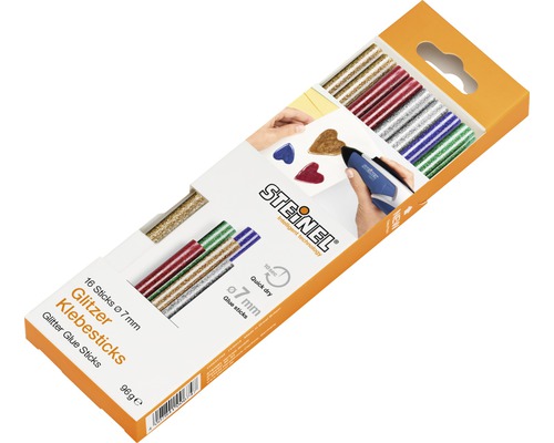 Steinel Glitzer Klebesticks Ø 7 mm 16er Pack Steinel Glitzer Klebesticks Ø 7 mm 16er Pack