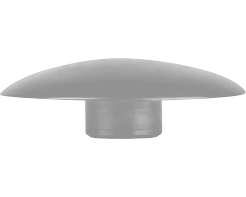 Abdeckkappe SW 4, 4 x 13 mm, Grau, Kunststoff, 100 Stück Möbelgleiter aus Kunststoff
