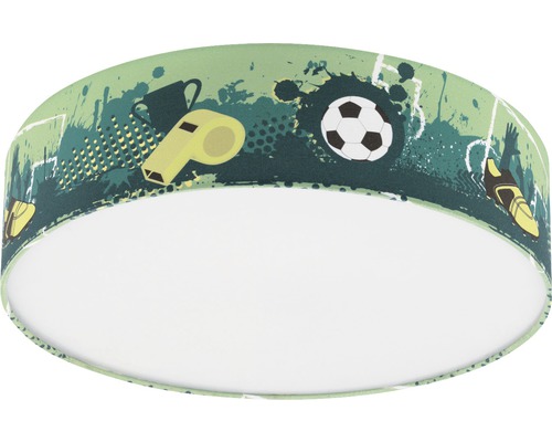 Deckenleuchte mit Fußballmotiven für Kinderzimmer