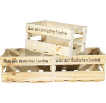 Weinkiste "Wein aus deutschen Landen" 46x30,5x24 cm