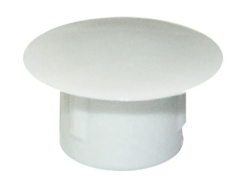 Abdeckstopfen 8 x 13 mm, Grau, Kunststoff, 100 Stück Kunststoff Abdeckkappe