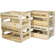 Weinkiste "Wein aus deutschen Landen" 46x30,5x24 cm