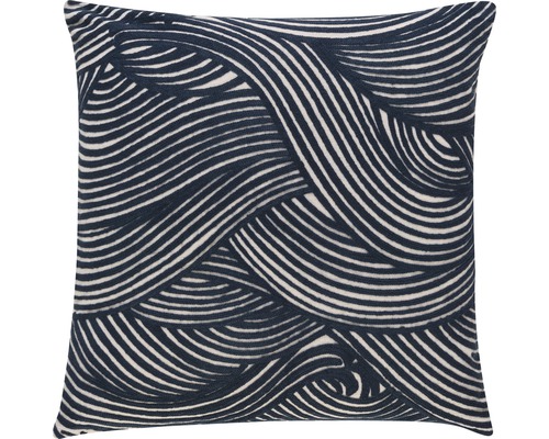 Kissenhülle Wave 01 blau 50x50 cm Kissenhülle Wave 01 blau 50x50 cm
