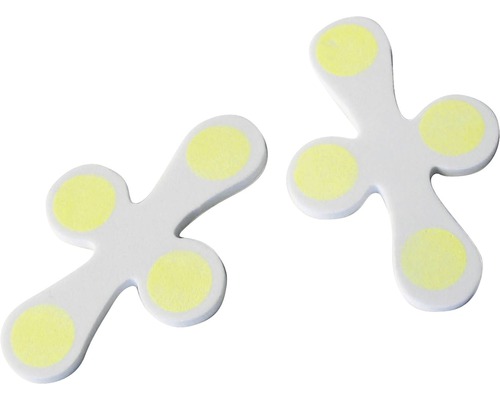 Zwei Antirutschaufkleber für Bad und Dusche