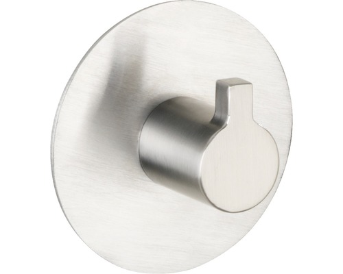 Wandhaken Wenko Rina edelstahl matt Handtuchhaken aus Metall zur Wandmontage