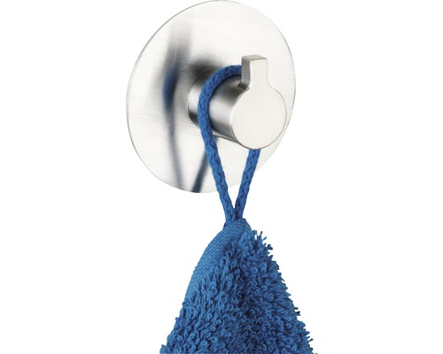 Handtuchhaken aus Metall mit Handtuch