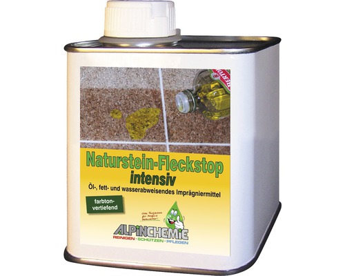 Naturstein-Fleckstop Alpin Chemie intensiv 0,5 Liter Naturstein Fleckstop Intensiv in einer Dose
