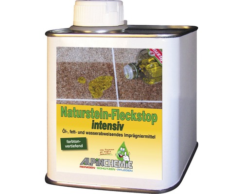 Naturstein-Fleckstop Alpin Chemie intensiv 0,5 Liter