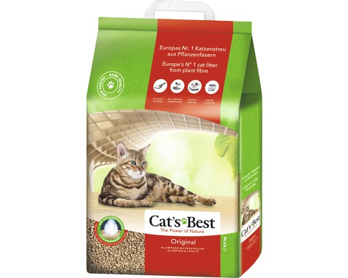 Katzenstreu Cats Best ÖkoPlus 20 Liter Katzenstreu Cats Best ÖkoPlus 20 Liter