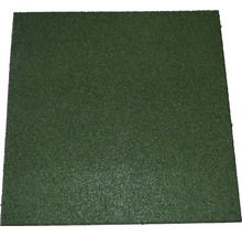 Quadratische grüne Gummi Matte