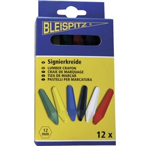Packung Bleispitz Signierkreide, 12 Millimeter, 12 Stück