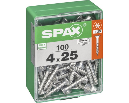 Spax Universalschrauben 4x25 mm im 100er Pack