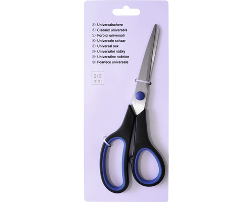 Universalschere mit Kunststoffgriff, 215 Millimeter