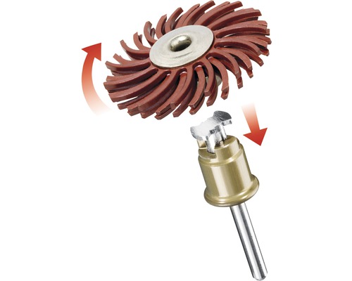 Bürstenaufsatz für Schleifwerkzeug