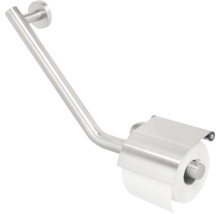 Toilettenpapierhalter mit Haltegriff aus Metall