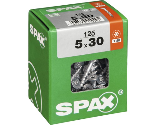 Packung Spax Schrauben 5 x 30 Millimeter