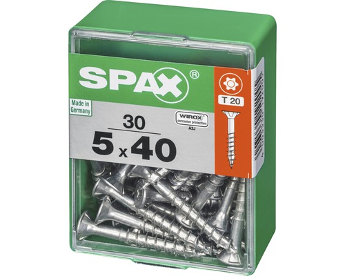 Verpackung Spax Schrauben 5x40 Millimeter, 30 Stück