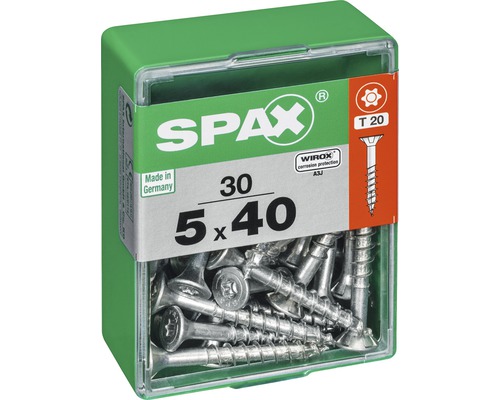 Spax Senkkopfschrauben im Karton, Größe 5x40 mm