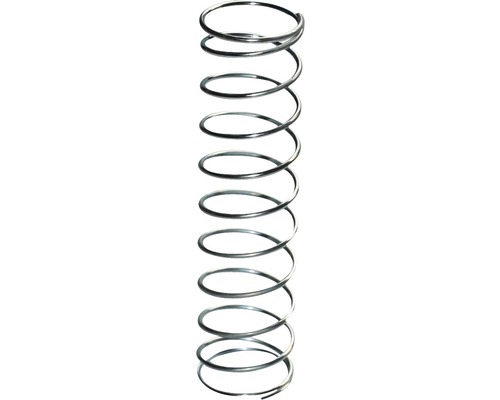 Druckfeder galv. verzinkt 15x59x0,9 mm, 100 Stück Metall Zugfeder
