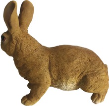 Dekorativer Gartenhase aus Kunststoff