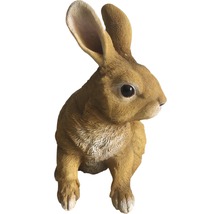 Dekorative Hasenfigur für den Garten