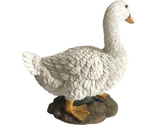 Dekorative Gänsefigur für den Garten