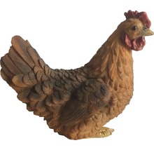 Dekorative Hühnerfigur für den Garten