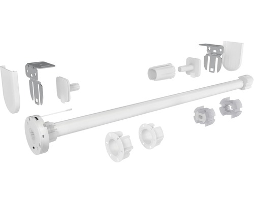 Rollladenmotor mit Zubehör für die Rollladenmontage