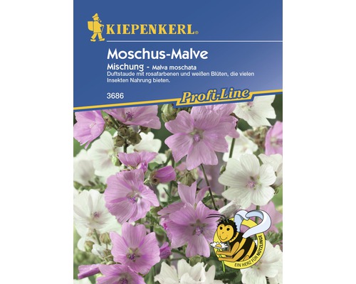 Blumensamen Kiepenkerl 'Moschus-Malve Mix'