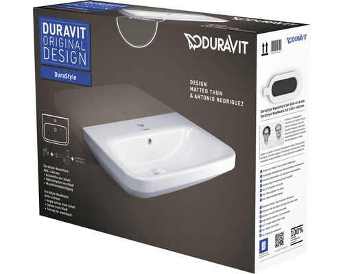 Duravit DuraStyle Waschtisch Set 600x440 Millimeter in Produktverpackung