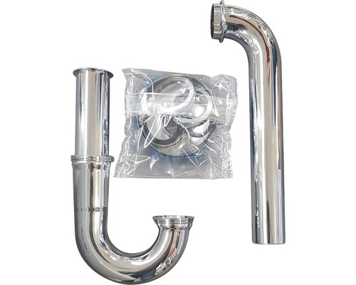 Siphon mit Dichtungen für Waschbecken