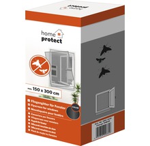Verpackung eines Fliegengitters für Fenster, maximale Größe 150 mal 300 Zentimeter