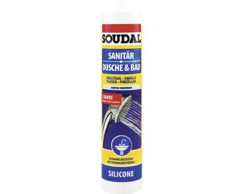 Soudal Dusche & Bad Silikon transparent 300 ml