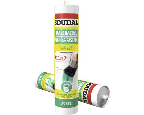 Soudal Maleracryl Wand & Fassade transparent 300 ml