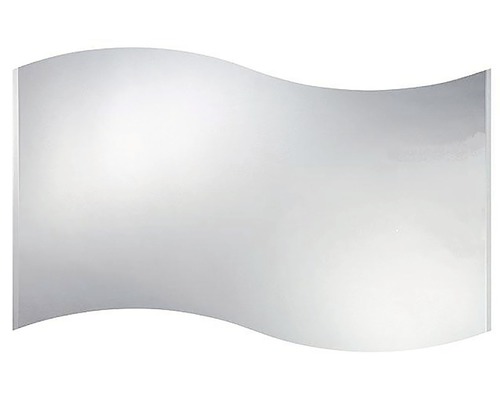 Wandspiegel mit Wellenform für Badezimmer