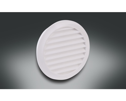 Runde Wetterschutzhaube mit Lamellen