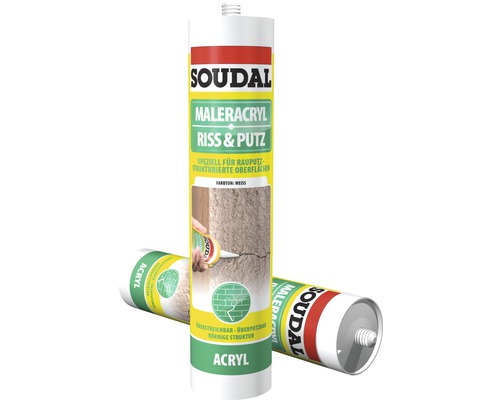 Soudal Maleracryl Riss & Putz weiß 300 ml