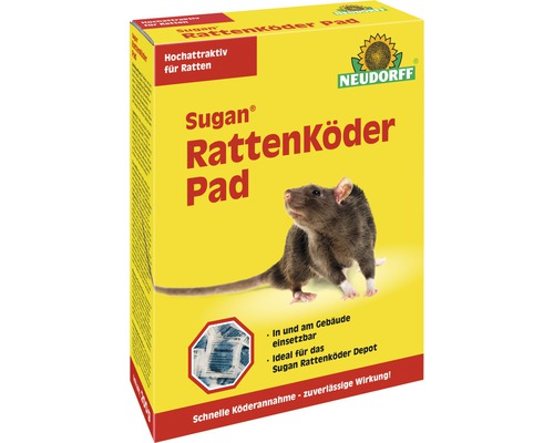 Rattenköder Pad Neudorff Sugan 200 g