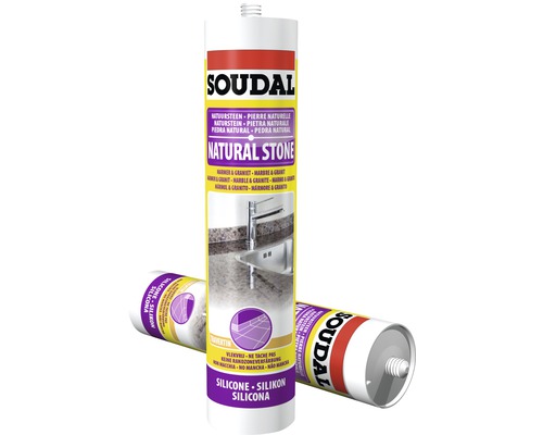 Soudal Naturstein Silikon Kartusche