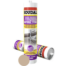 Soudal Naturstein Silikon Kartusche