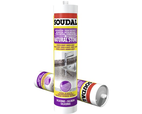 Soudal Naturstein Silikon Kartusche